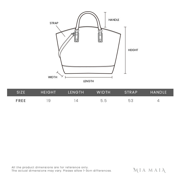 Saint Laurent Sunset Chain Wallet In Crocodile Embossed Leather | Size Chart | Mia-Maia.com