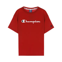 red champion script shirt