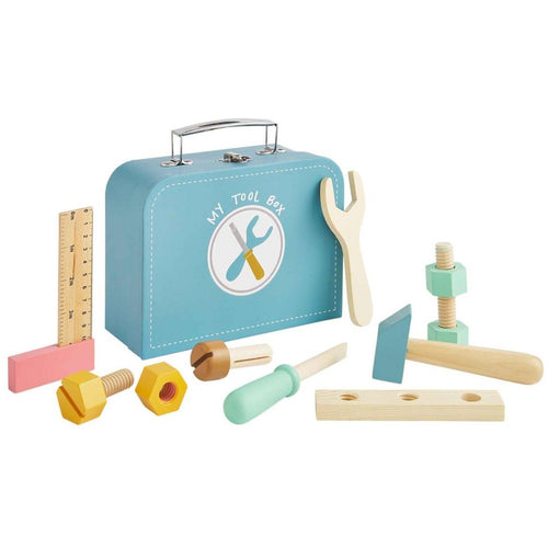 Mud Pie Wood Cleaning Toy Set