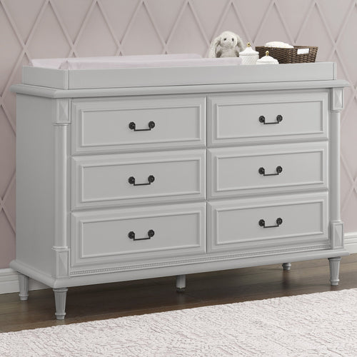 Delta Children- Asher 6 Drawer Dresser with Changing Top – Crib & Kids