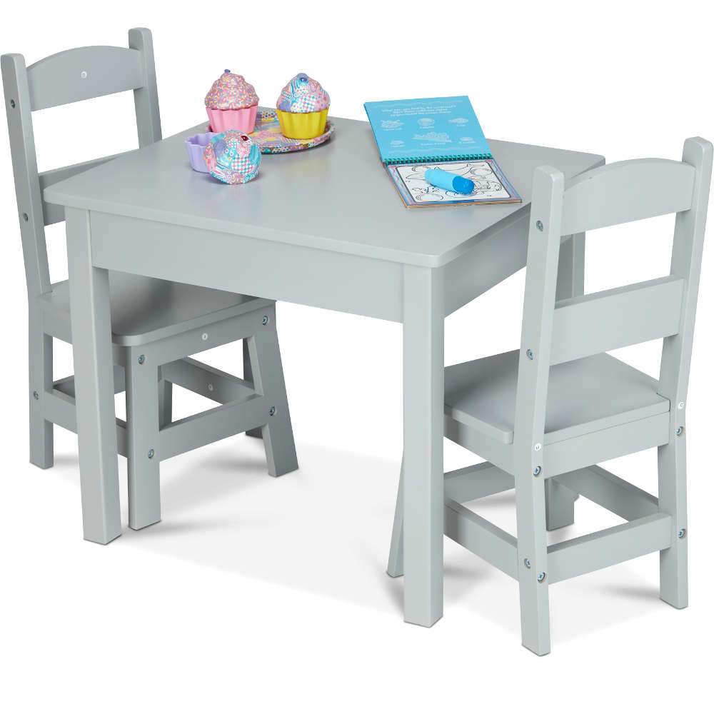 melissa and doug childrens table and chairs