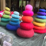 Papoose Toys felt stacking stones 