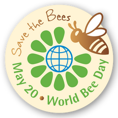 save the bees on world bee day 