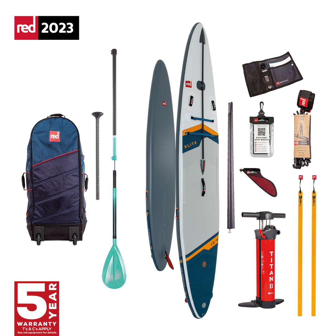 Red Paddle Co 12'6 Voyager MSL Inflatable Paddle Board Package