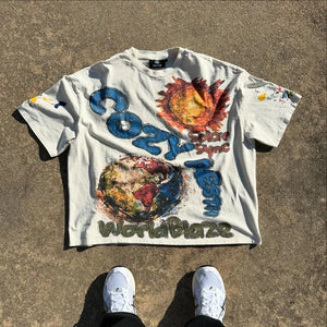 Cozy World Blaze Premium Tee - Smokie J