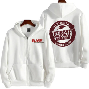 Raw Premium Zip-Up Hoodie - Smokie J