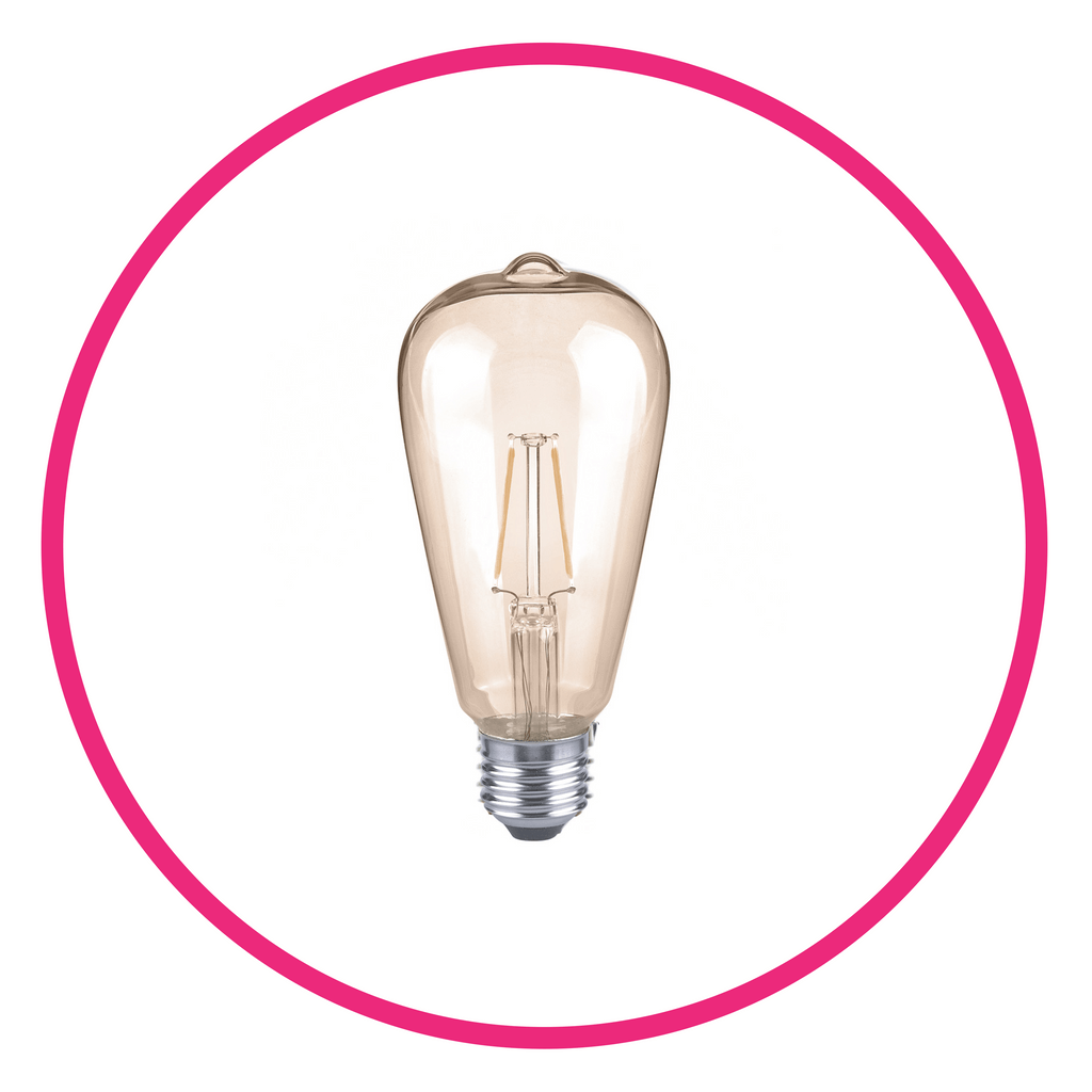 Edison LED Bulb - Amber