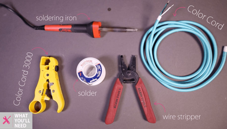 tools needed for tinning wire