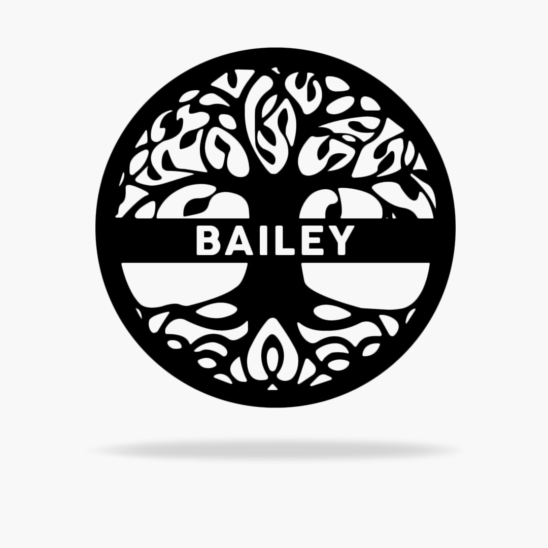 Tree of Life Custom Monogram