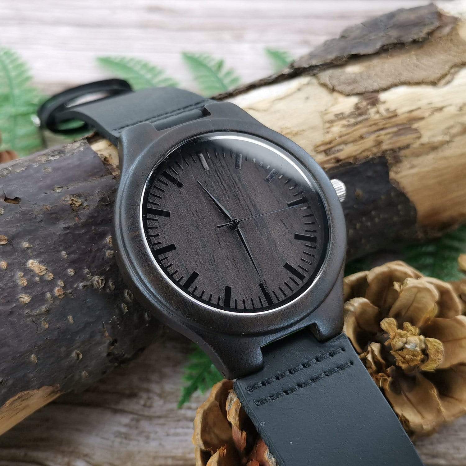 engraved wooden watches for boyfriend