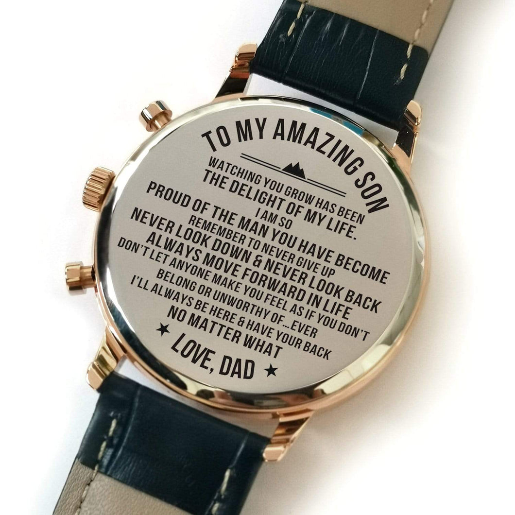 personalized watch for dad