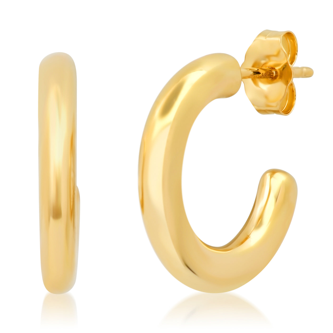 Hoopsjype|2023 Fashion Gold-color Copper Hoop Earrings For Women - Flower  Design