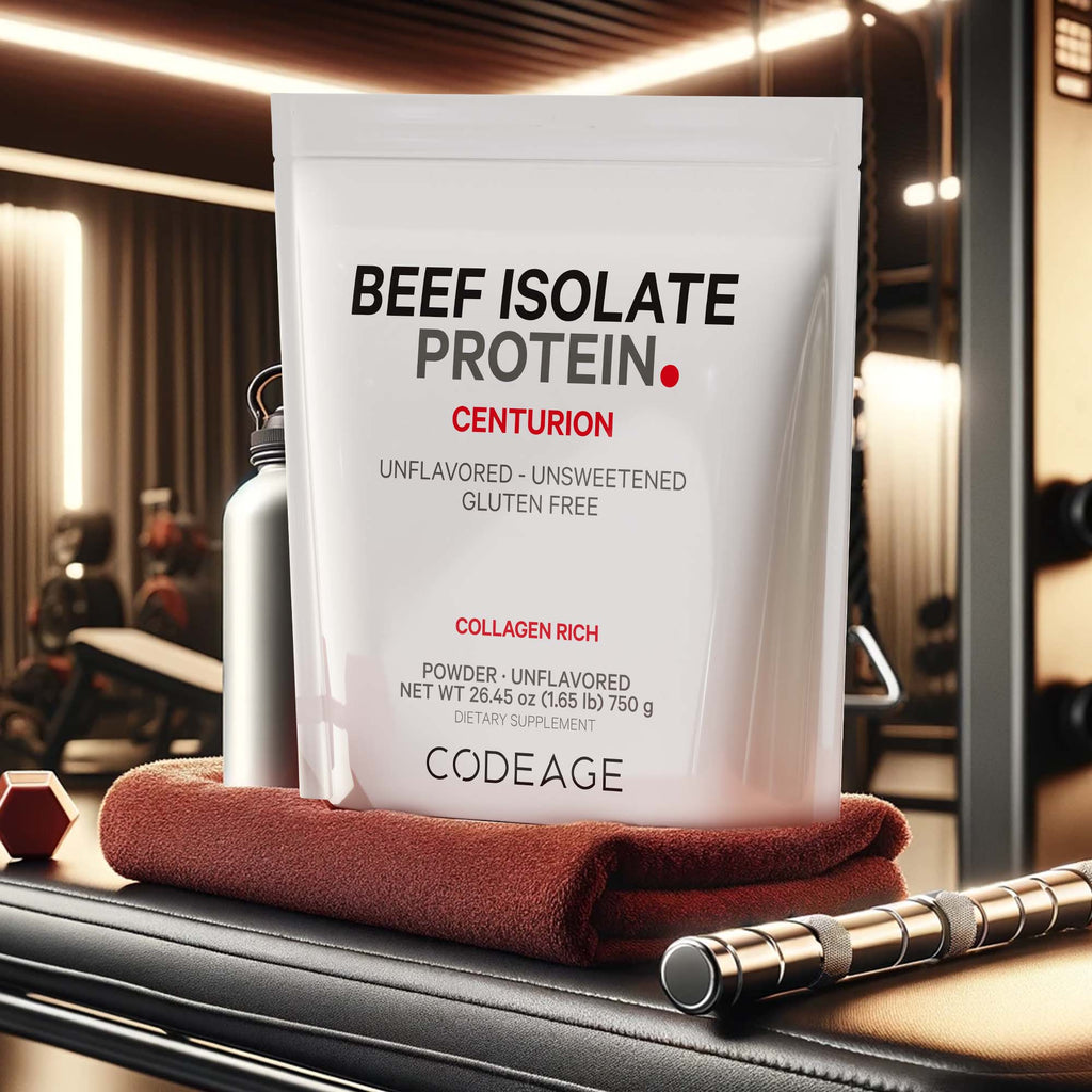 Codeage Beef isolate protein for sport performance