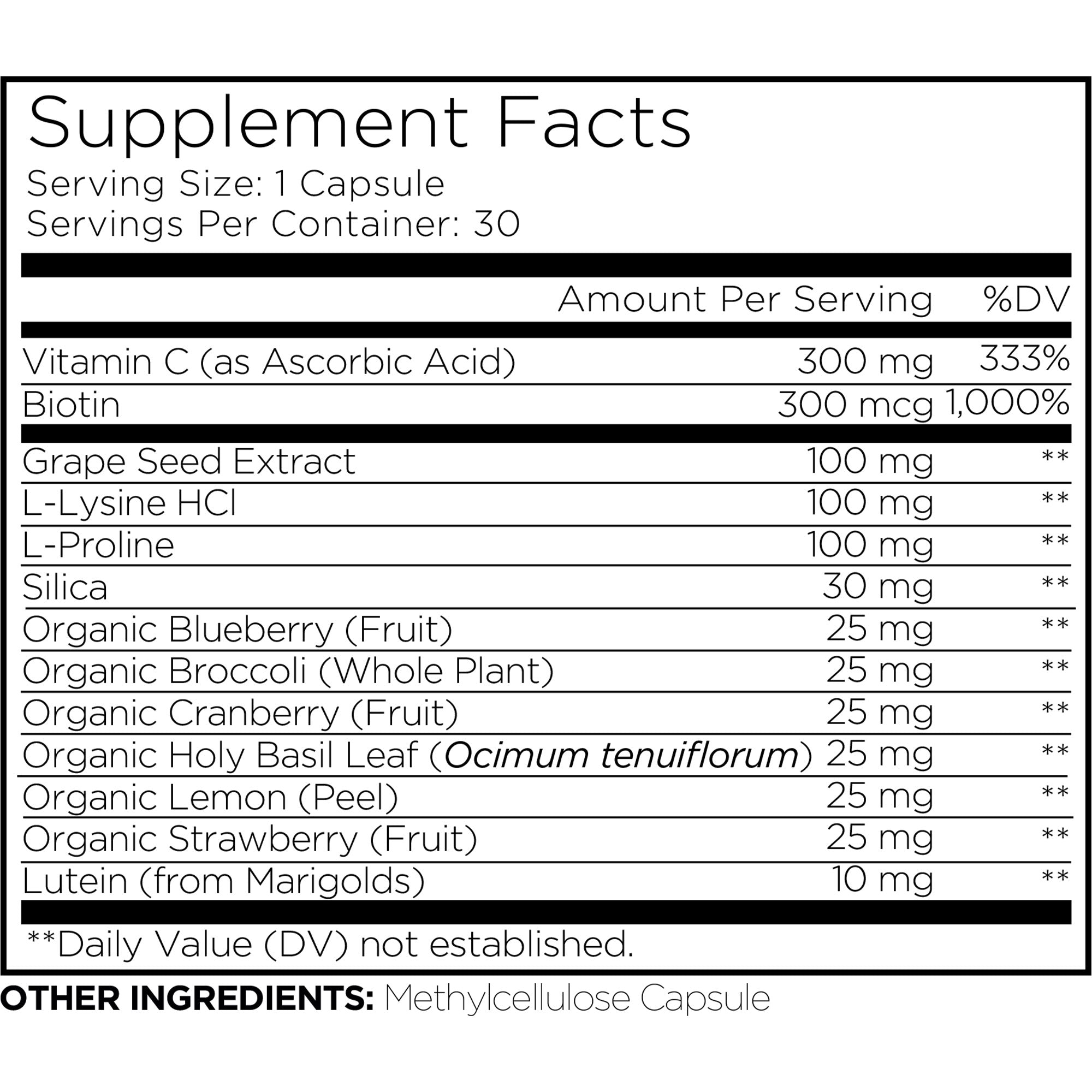 Supplement Facts