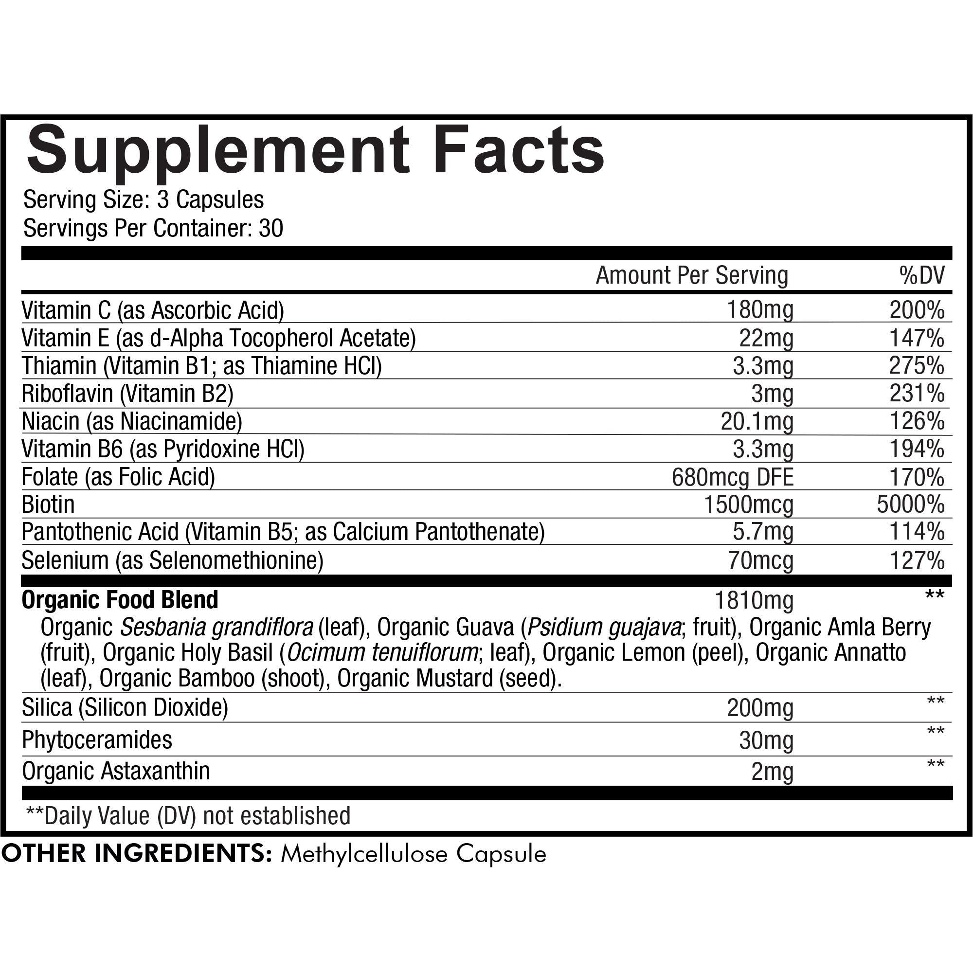 Información nutricional