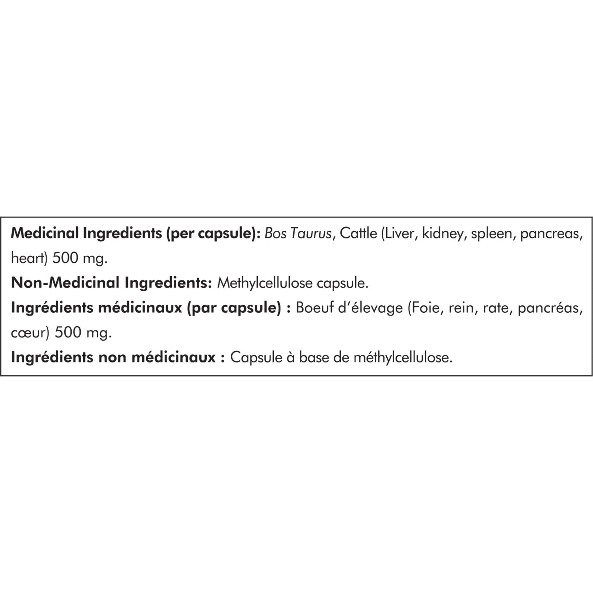 Informations sur les suppléments