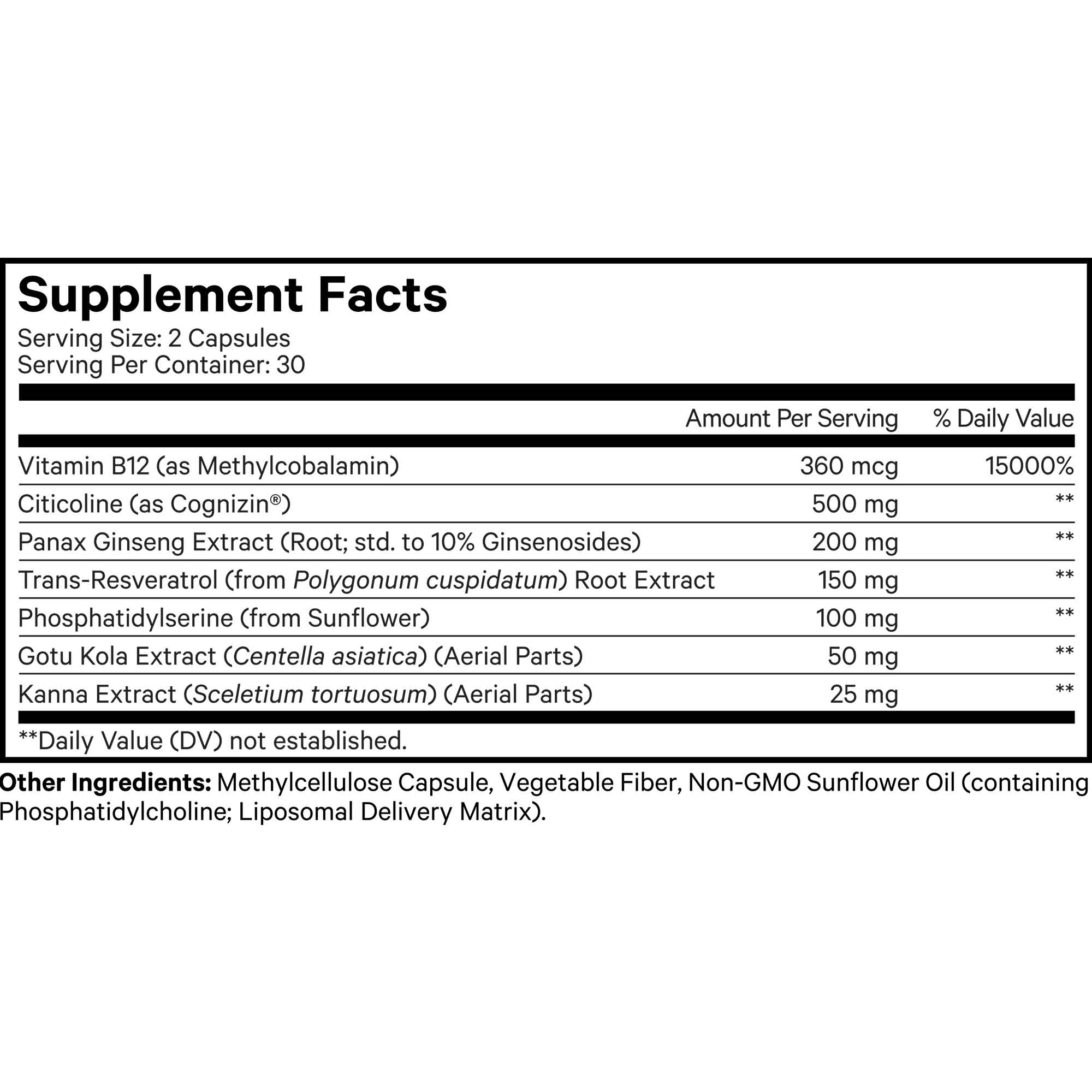 Información nutricional