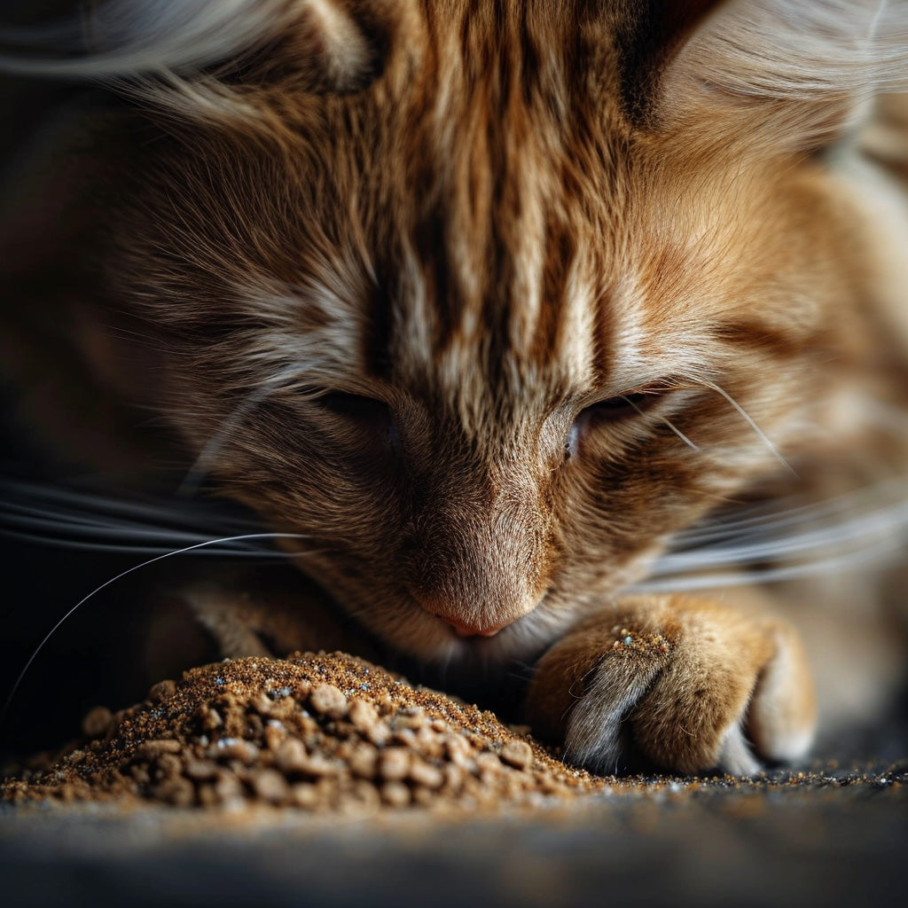 Proteína aislada de carne de res para gatos en polvo