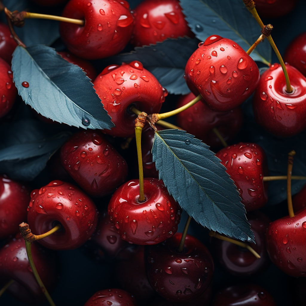 Supplément de cerises et nutrition