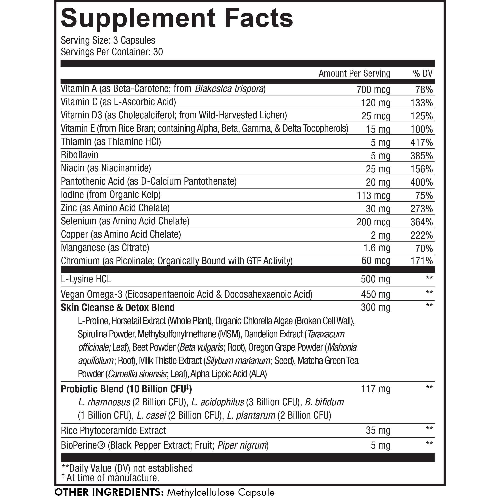 Informations sur les suppléments