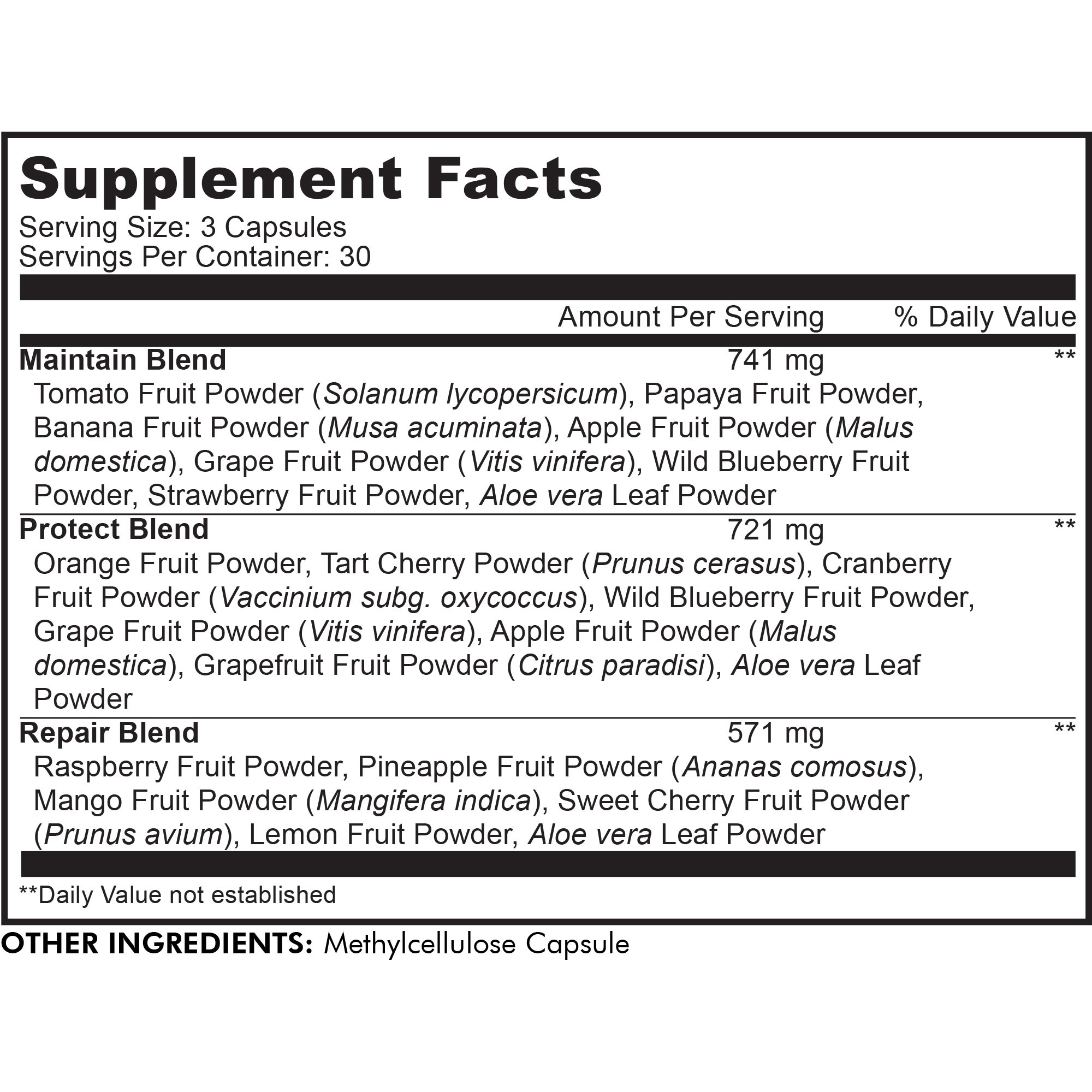 Informations sur les suppléments