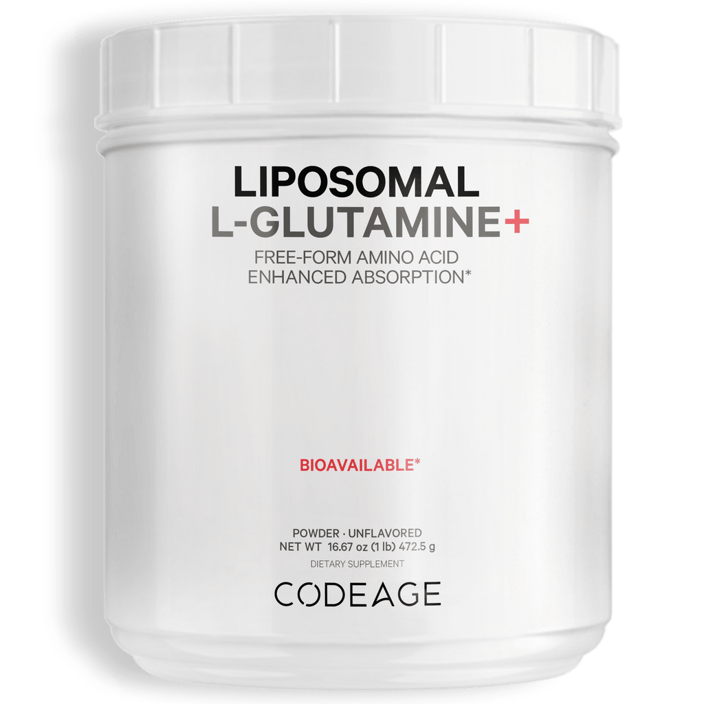 Codeage Liposomal L-Glutamine Powder Supplement