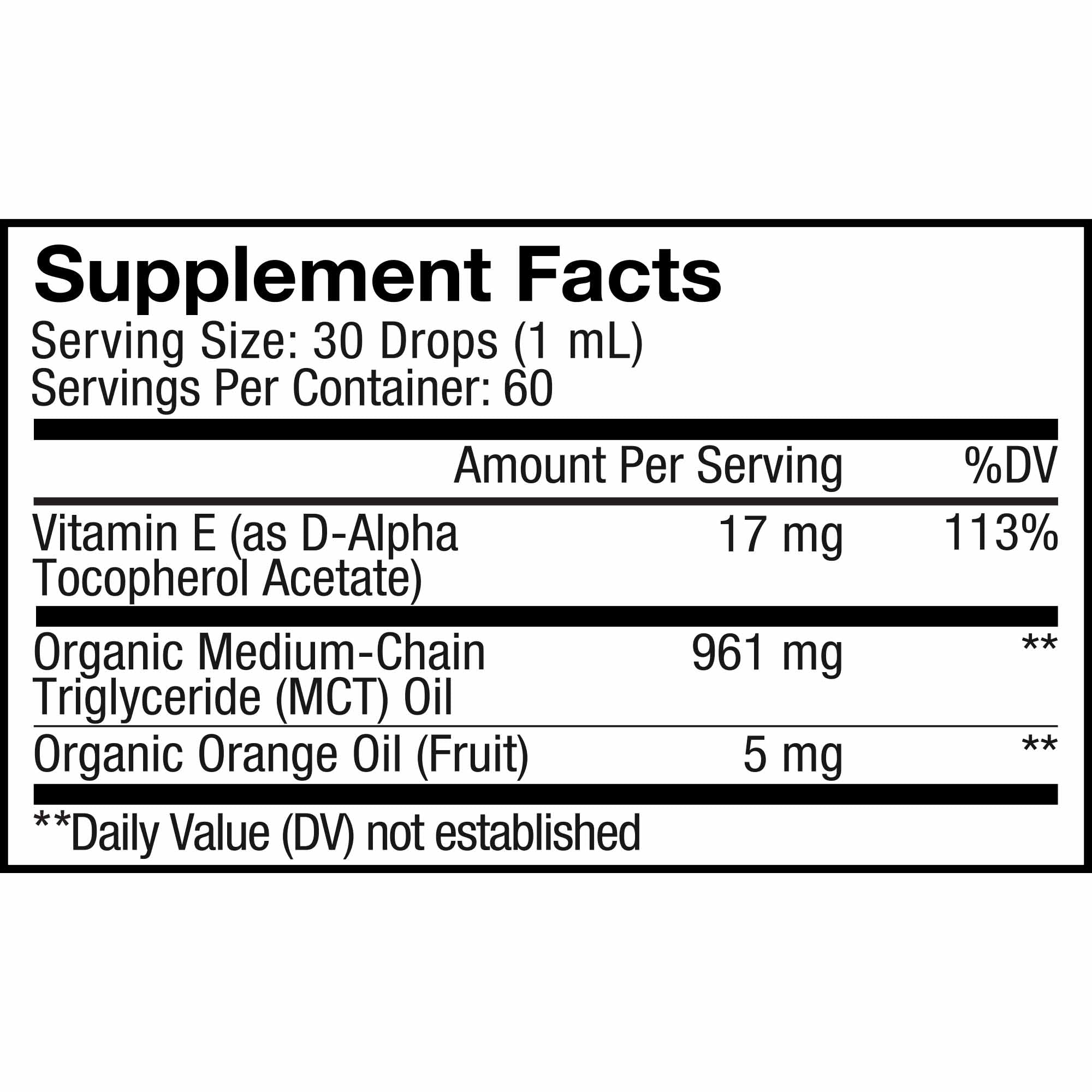 Informations sur les suppléments