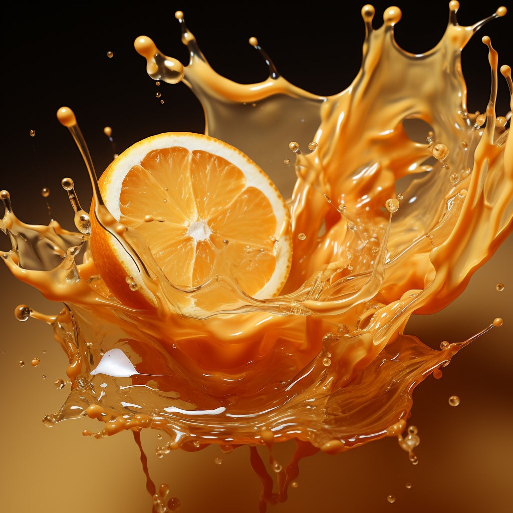 Zeste d'orange liquide à la vitamine C