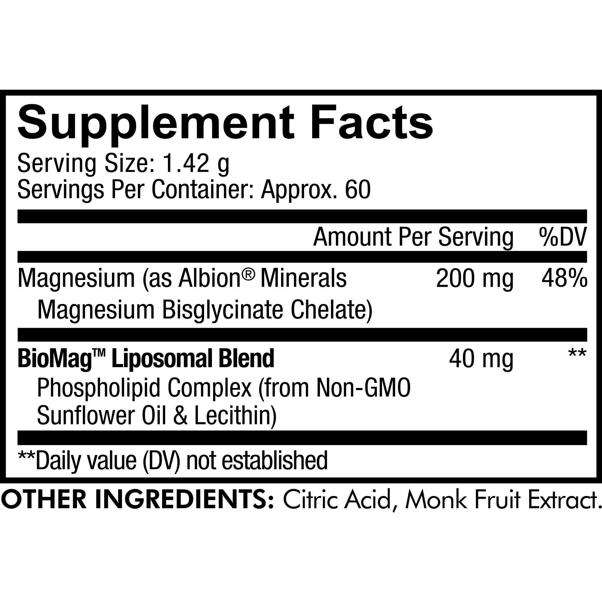 Informations sur les suppléments