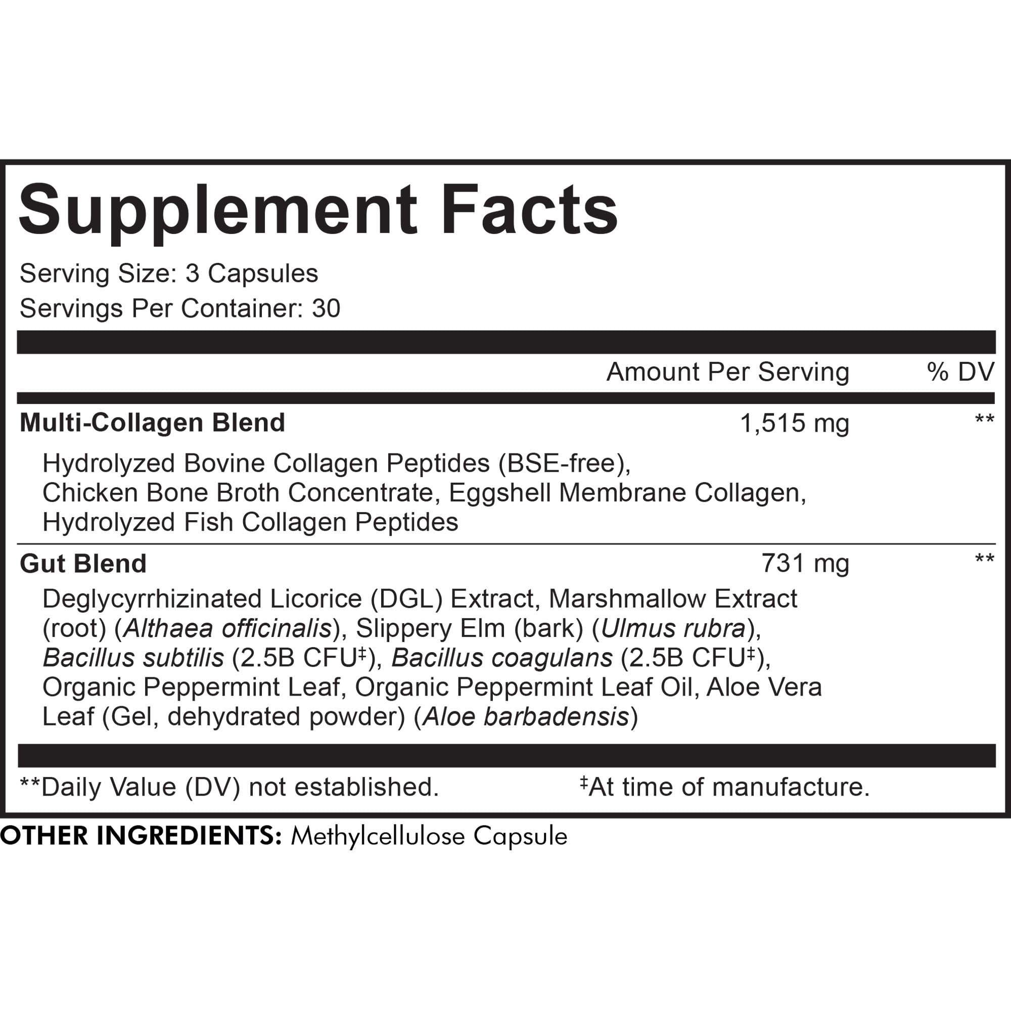 Informations sur les suppléments