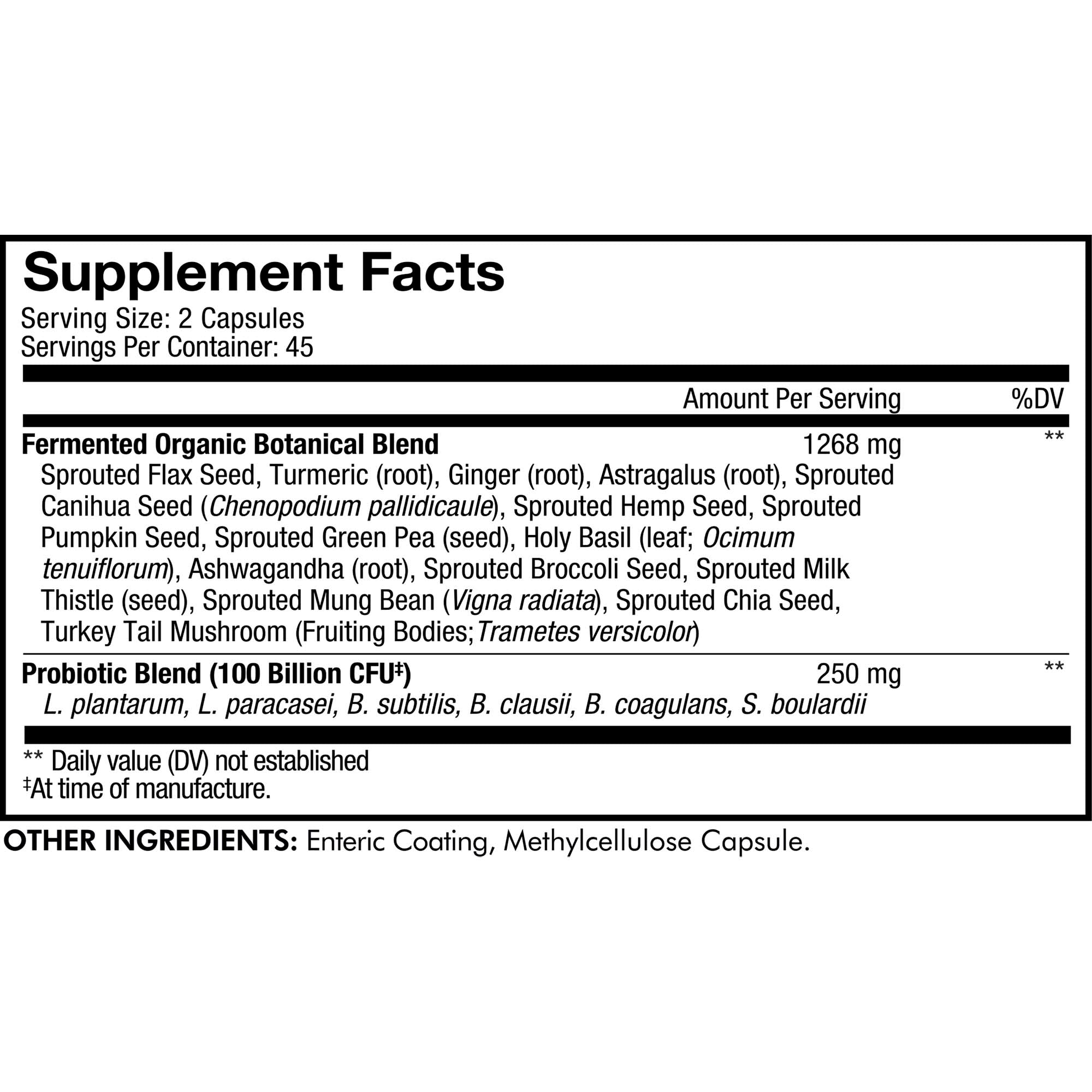 Informations sur les suppléments