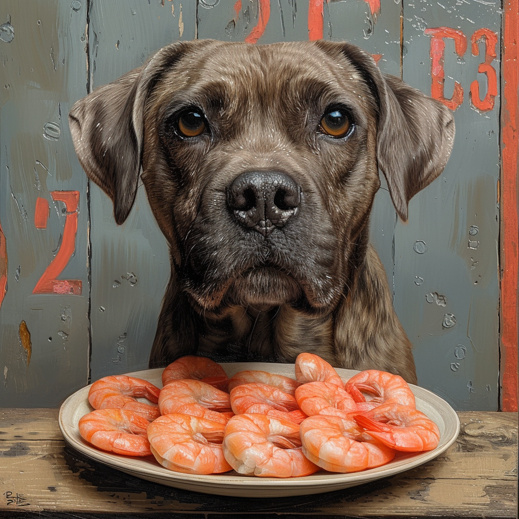 Nutrition des crevettes pour chiens