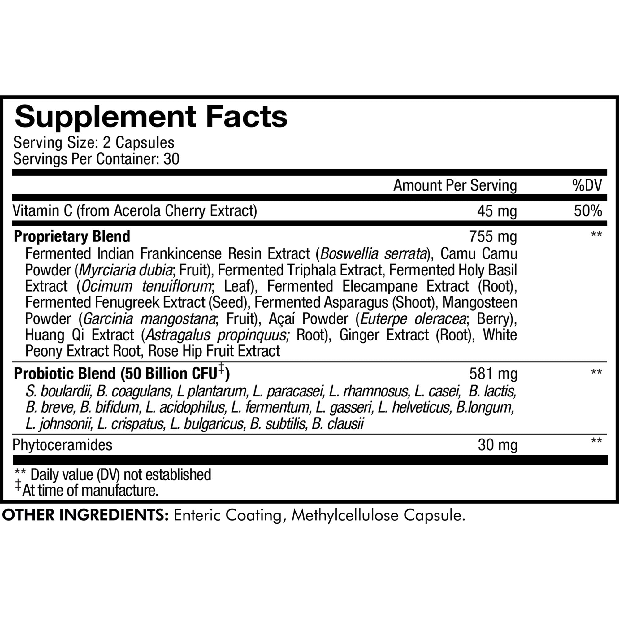 Informations sur les suppléments