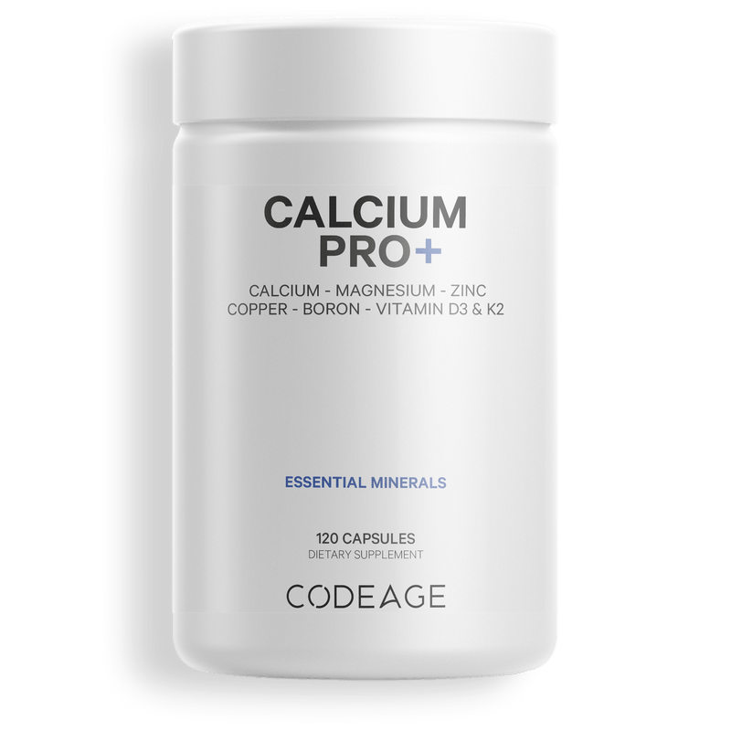 Roux Vierde Terzijde Codeage Calcium Pro+ Supplement Magnesium Zinc Vitamin D3 Copper Boron