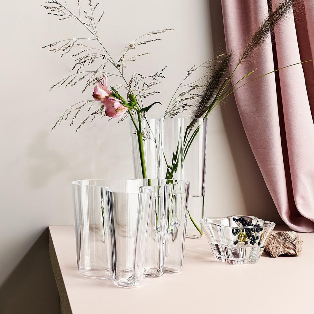 wedding gift aalto vase clear