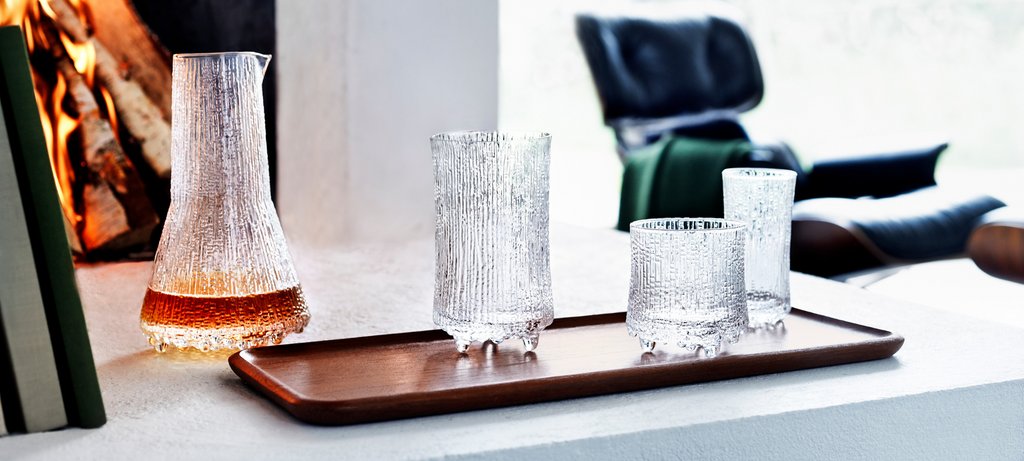 iittala ultima thule glasses pitcher set