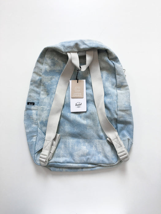 herschel bleached denim backpack