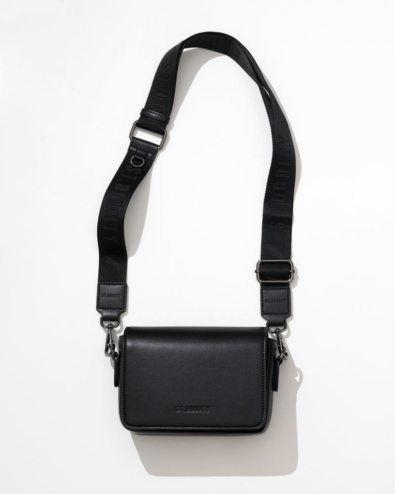 Pre-order (Mid-September): Crossbody Bag with Street Strap in All Blac ...