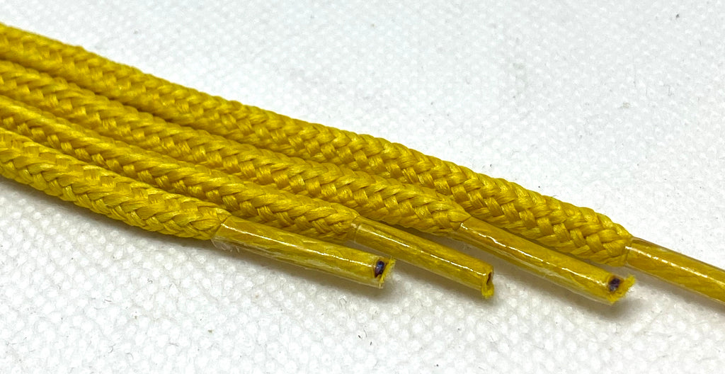 Mustard Yellow Round Shoelaces – The 