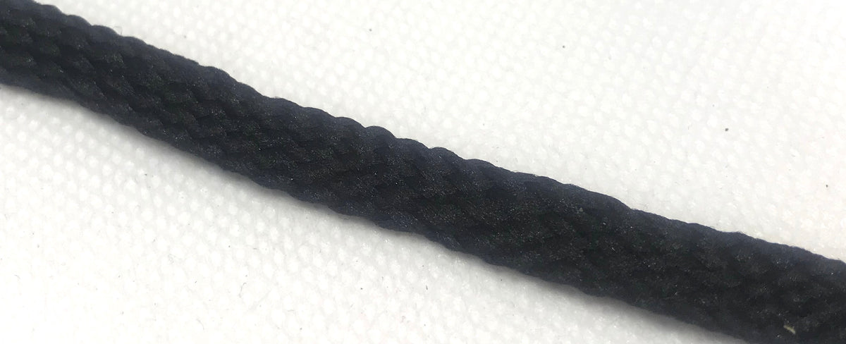 Solid Black Flat Shoelaces – The Shoe Lace Factory