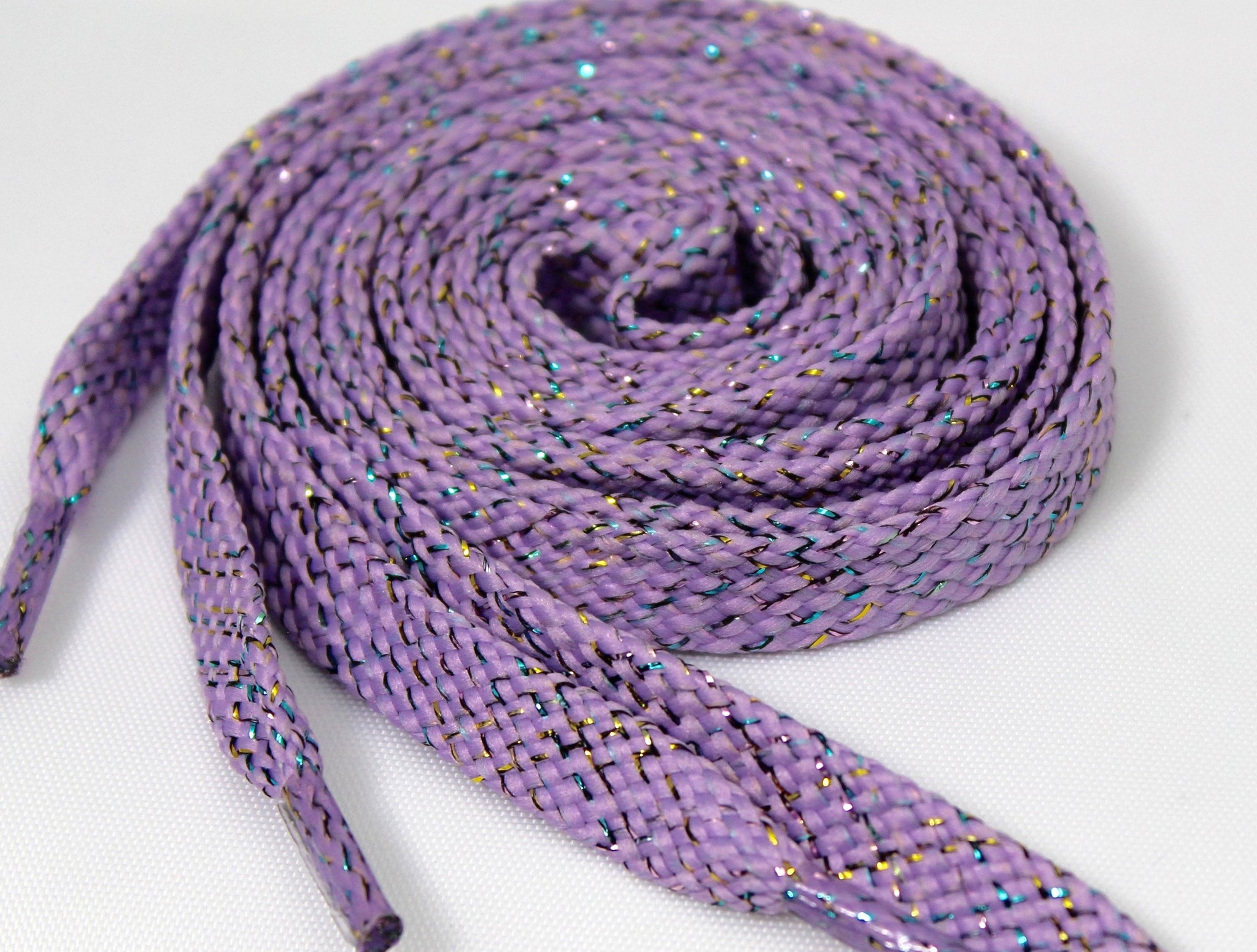 Light Purple Sparkle Shoelaces – The 