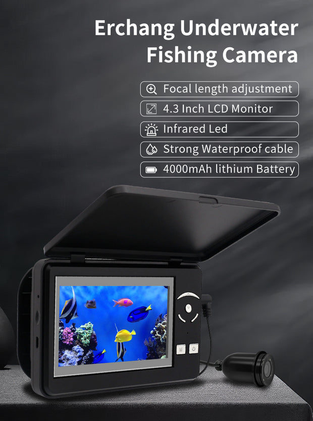 Portable Fish Finder Handheld Fish Finder Fish Location and Water Dept –  BlazeVideo USA