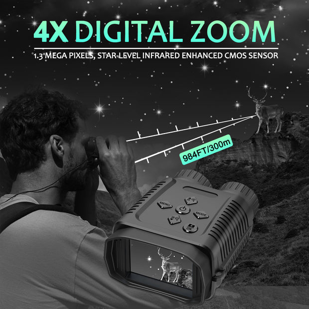 Digital Night Vision Monocular Goggles for Night Observation