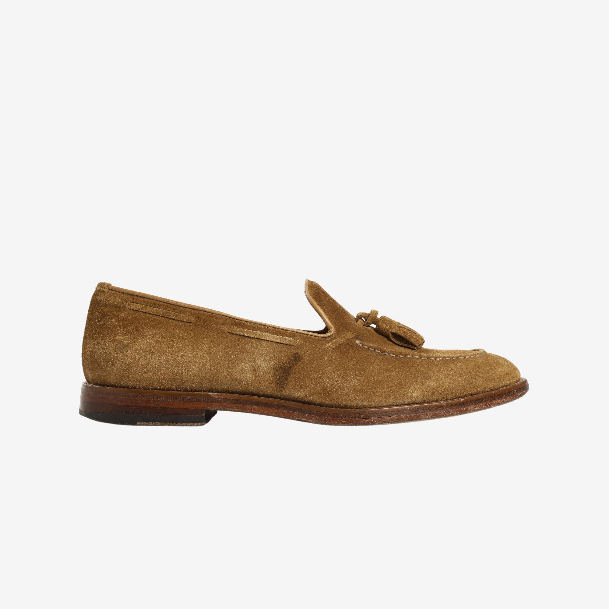 image of WM Brown Tassel Loafers