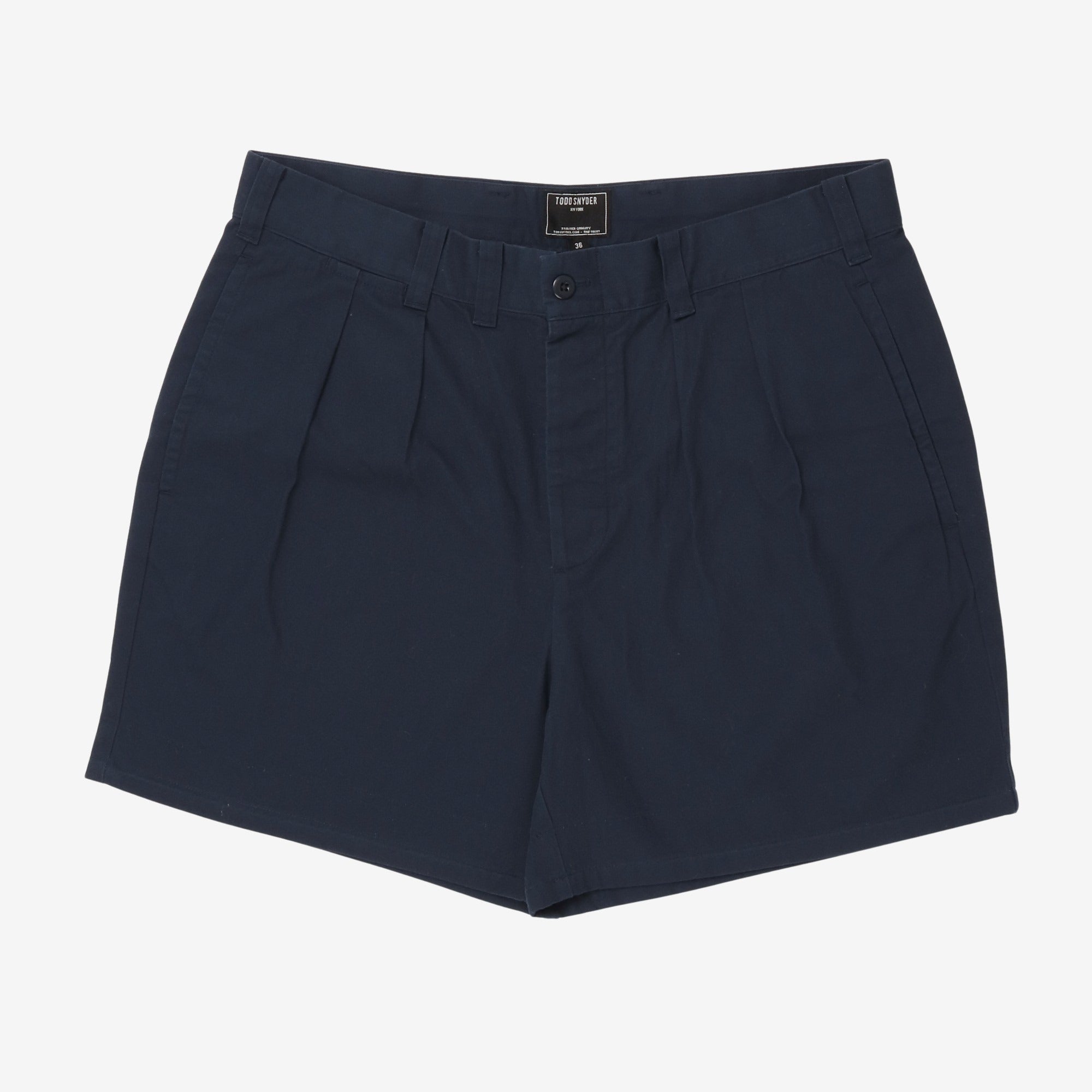 image of Pleated Chino Short