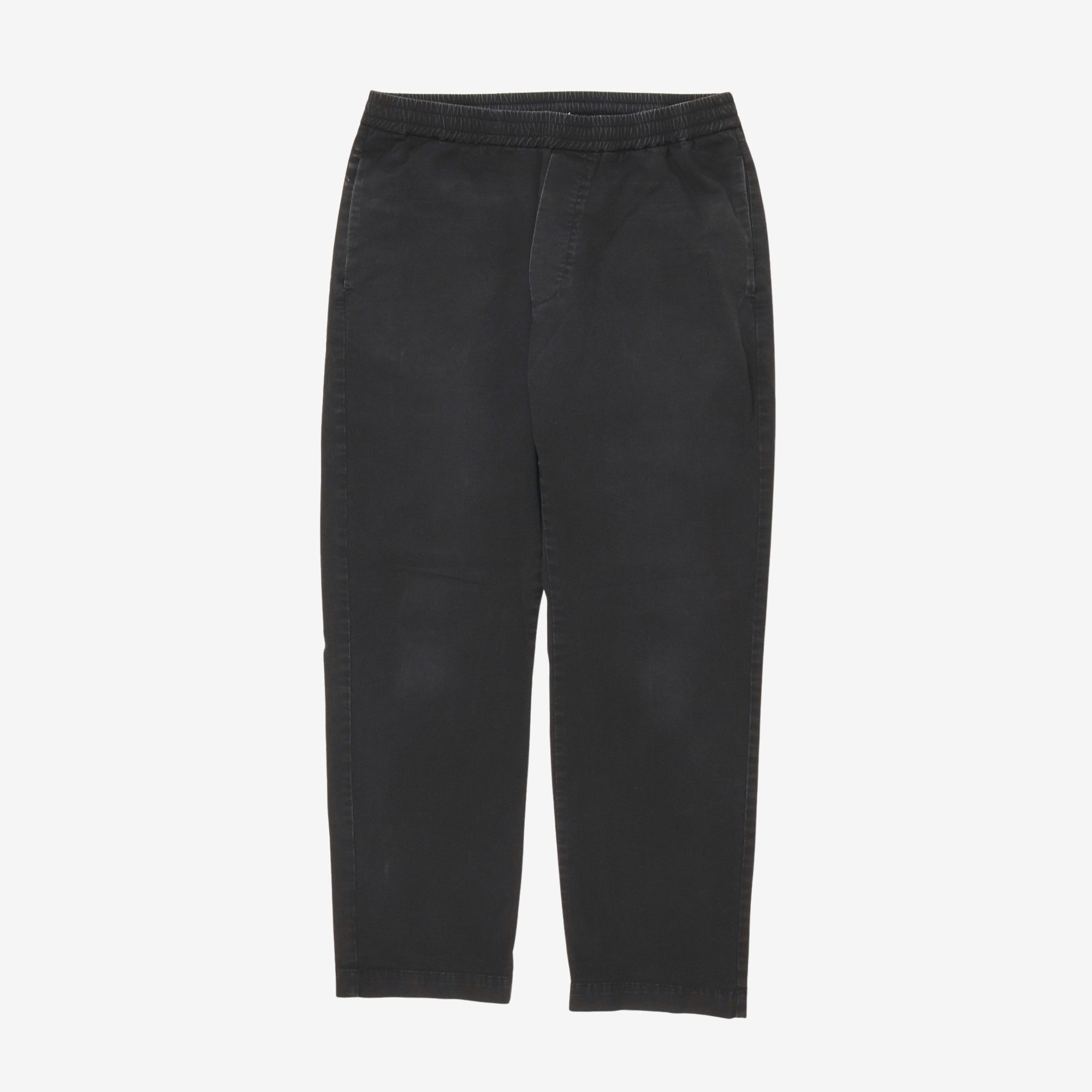 image of Cotton Drawstring Trousers (32W x 26.5L)