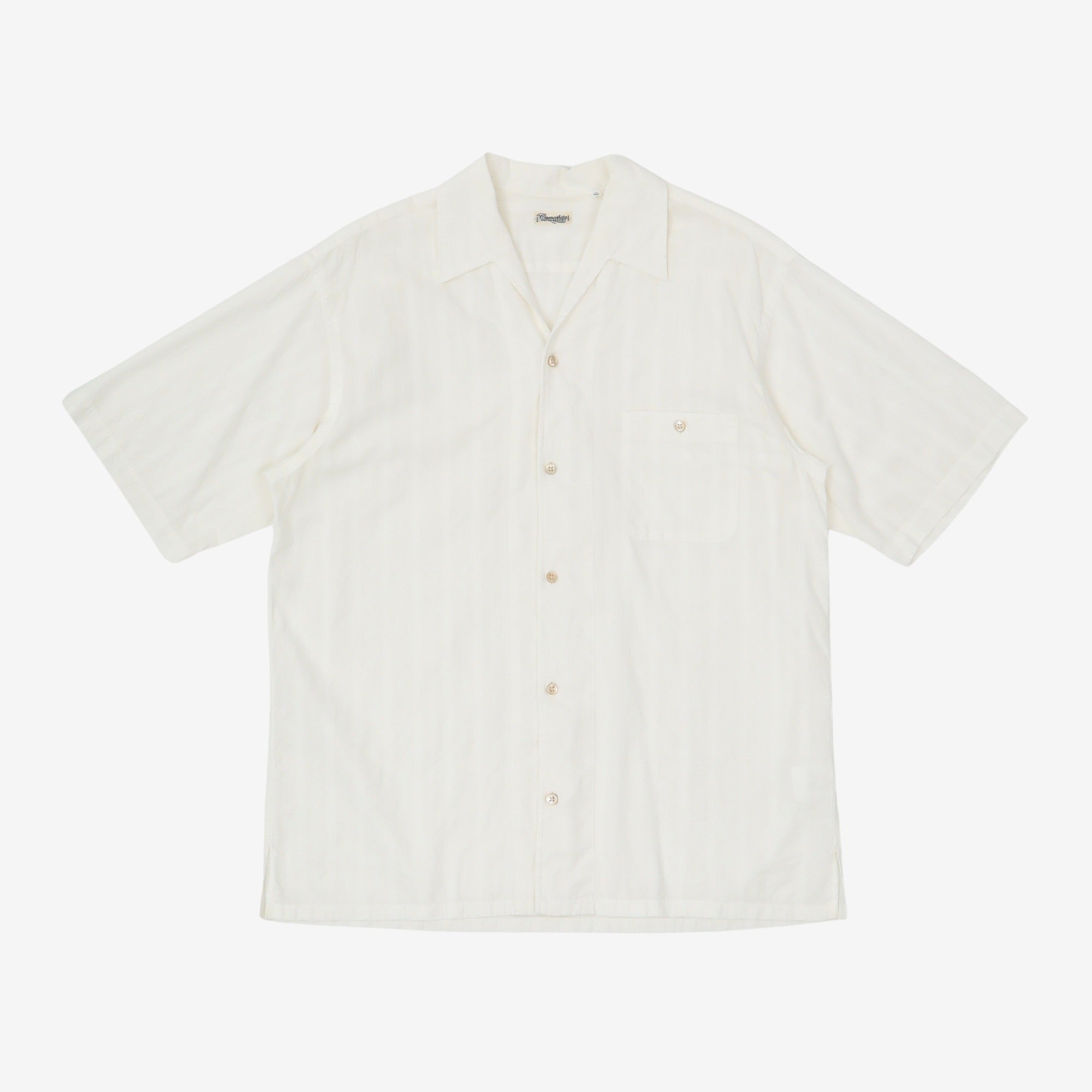 image of SS Open Collar Shirt