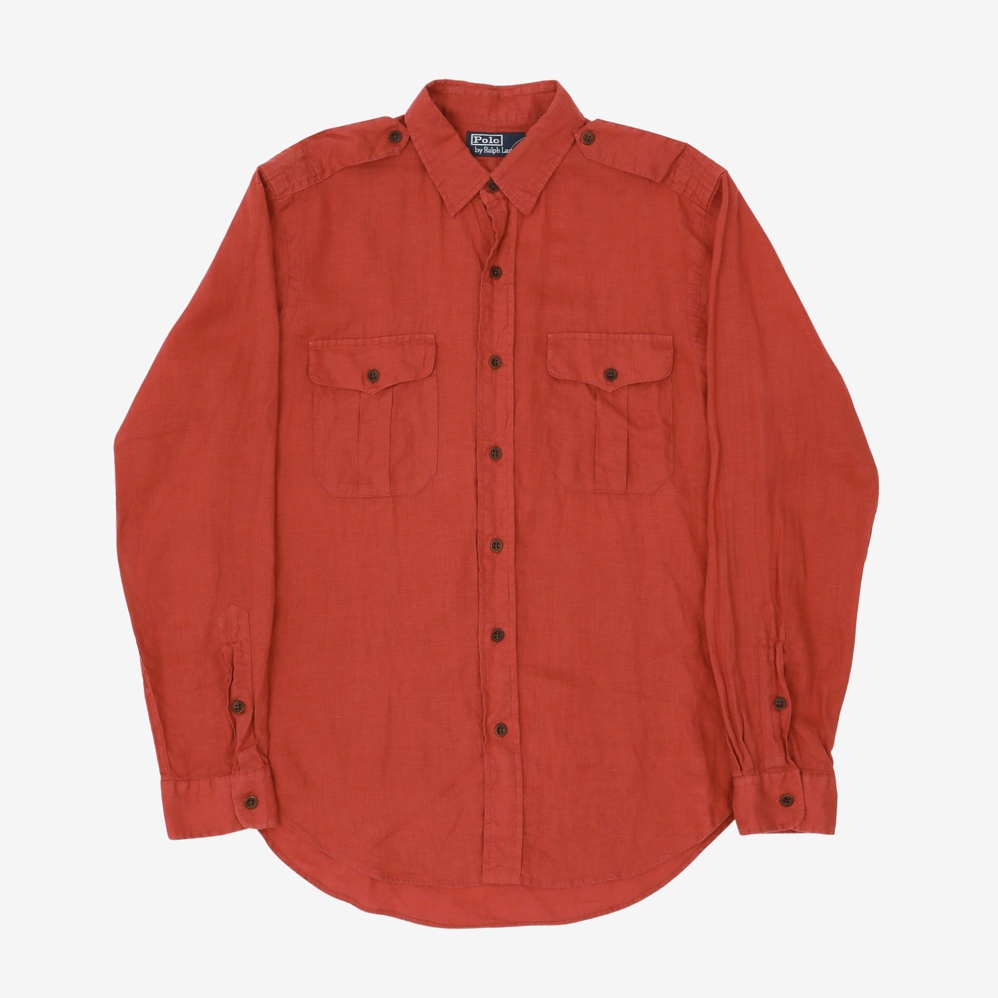 Image of Linen Officer Shirt