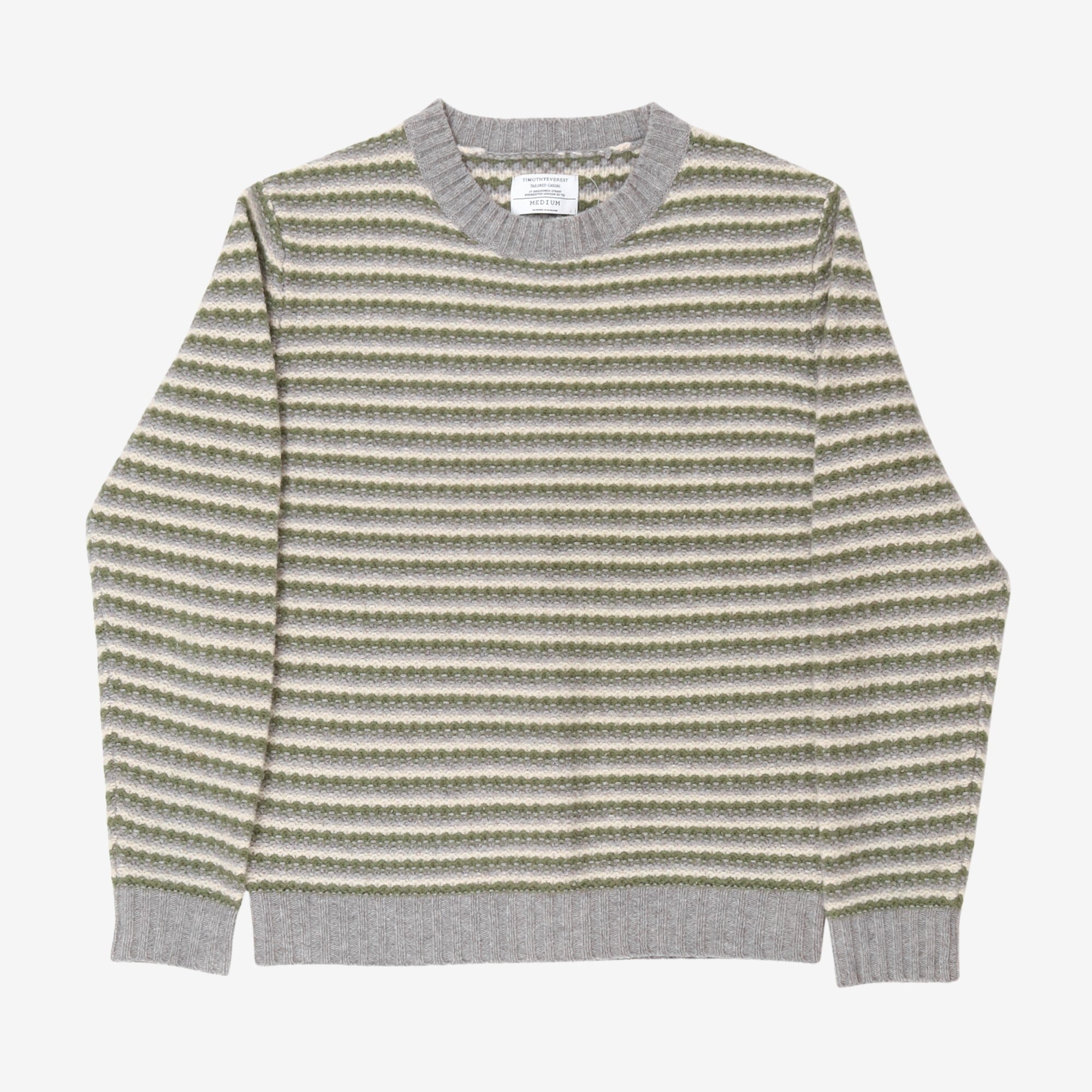 Image of Striped Wool Jumper