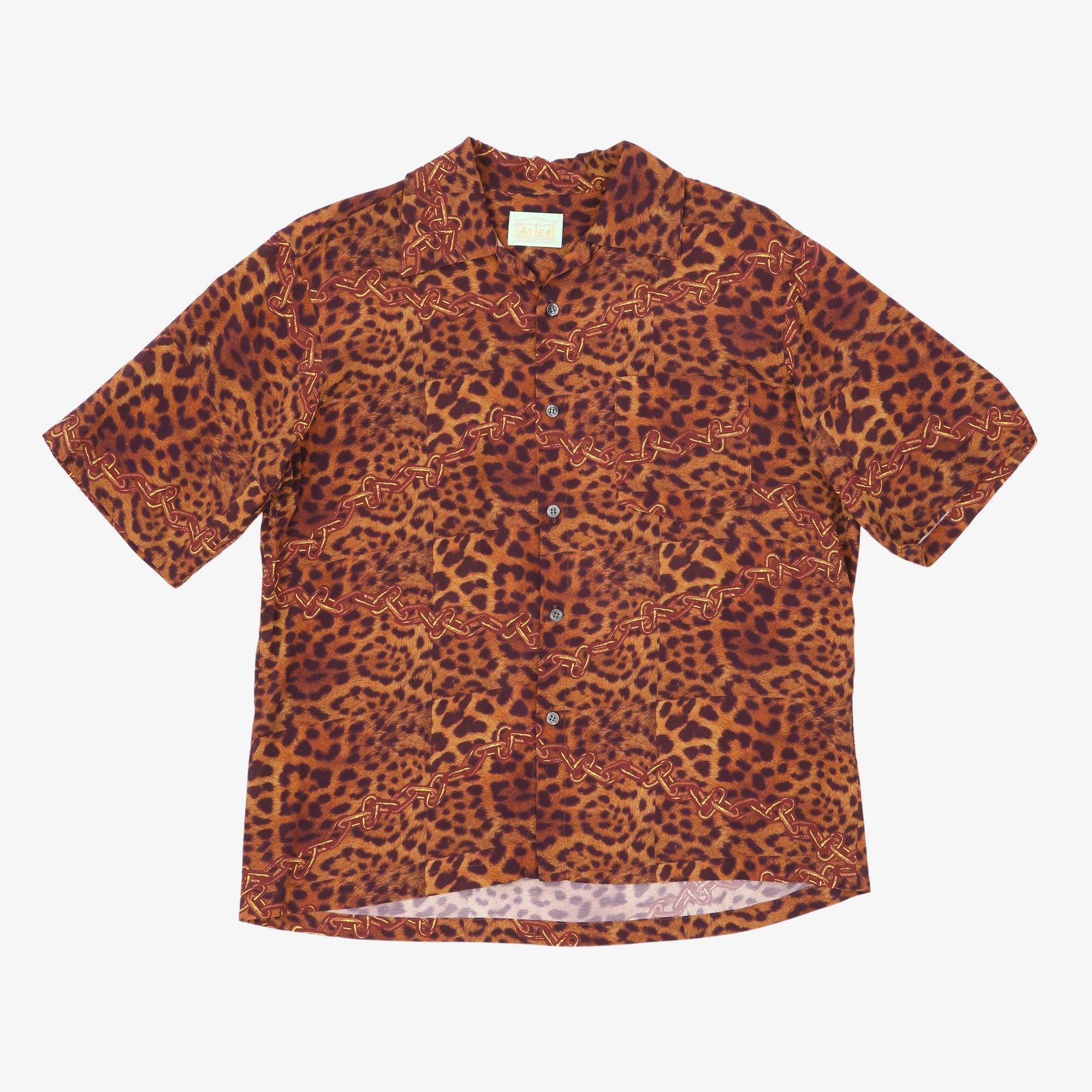 image of Leopard Chains Hawaiian Shirt